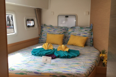 Forward Guest Cabin (port side).  Has Attached Bathroom With Integrated Shower.